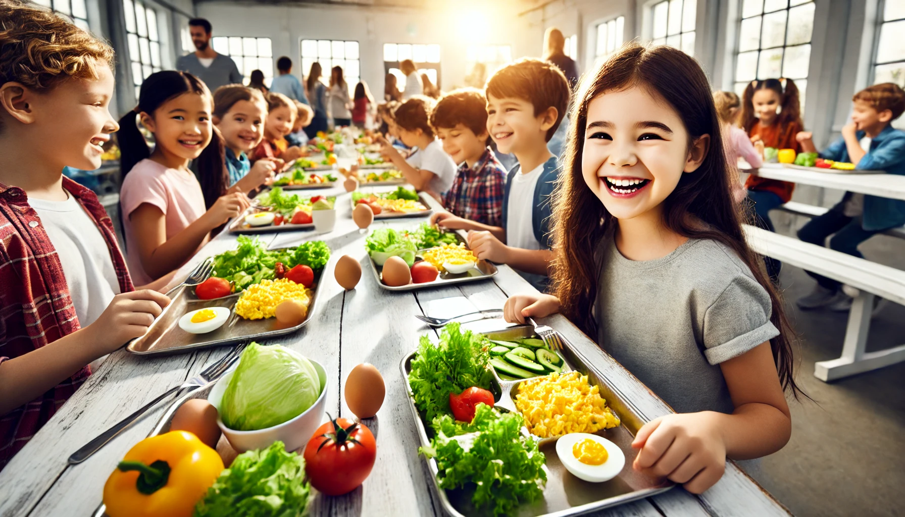 Importancia del Huevo en la merienda escolar Honduras